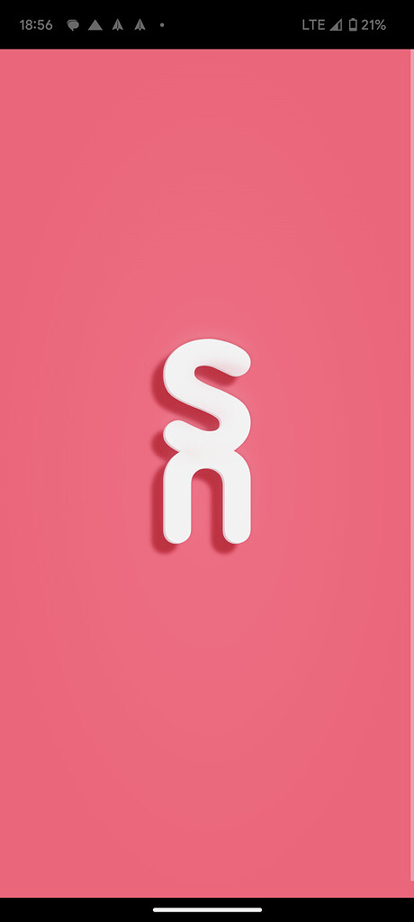 Android: Scrollbar on loading screen - Bug Reports - Supernotes Community